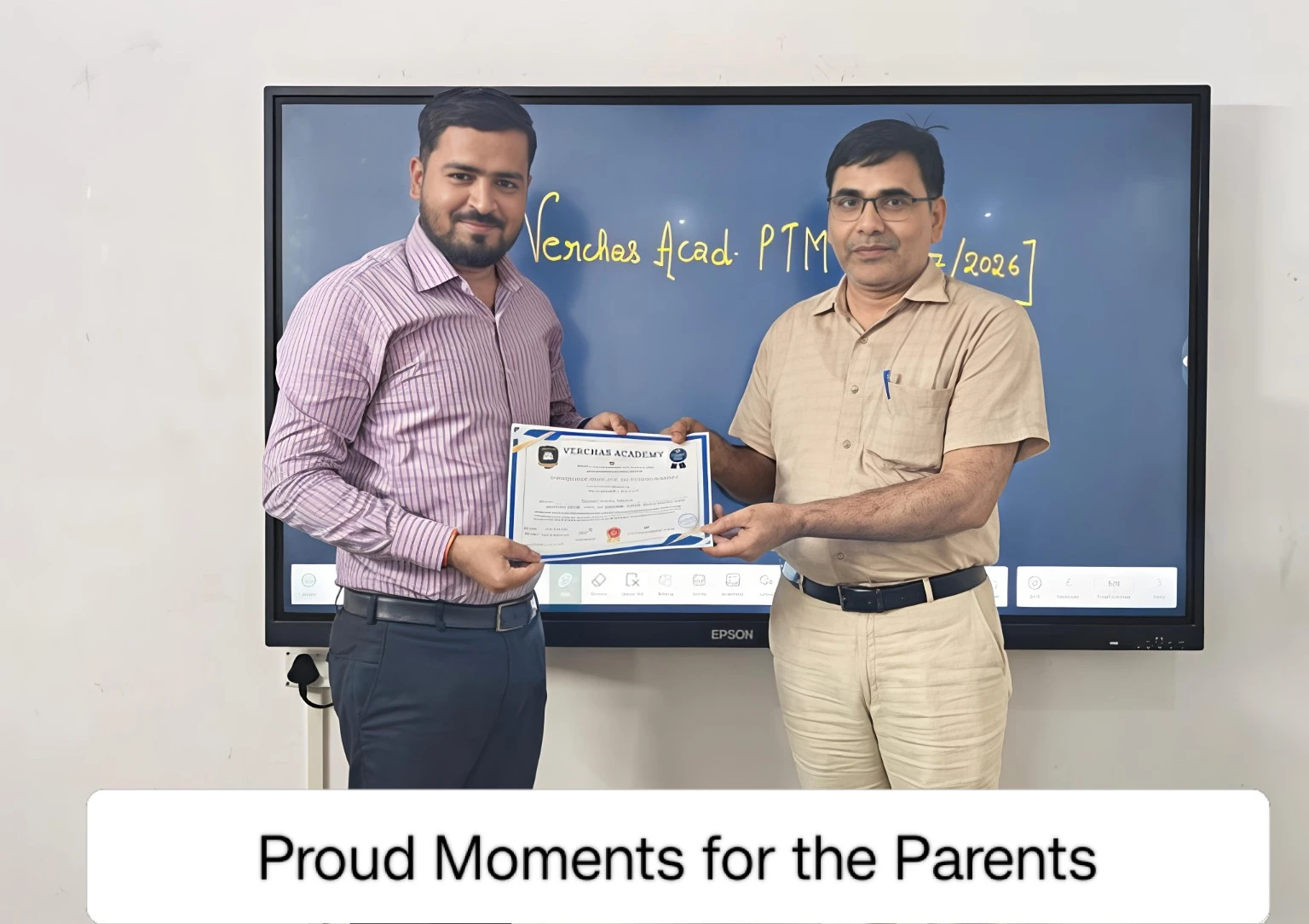 Verchas Academy - Verchas Academy - Certificate Distribution to Toppers